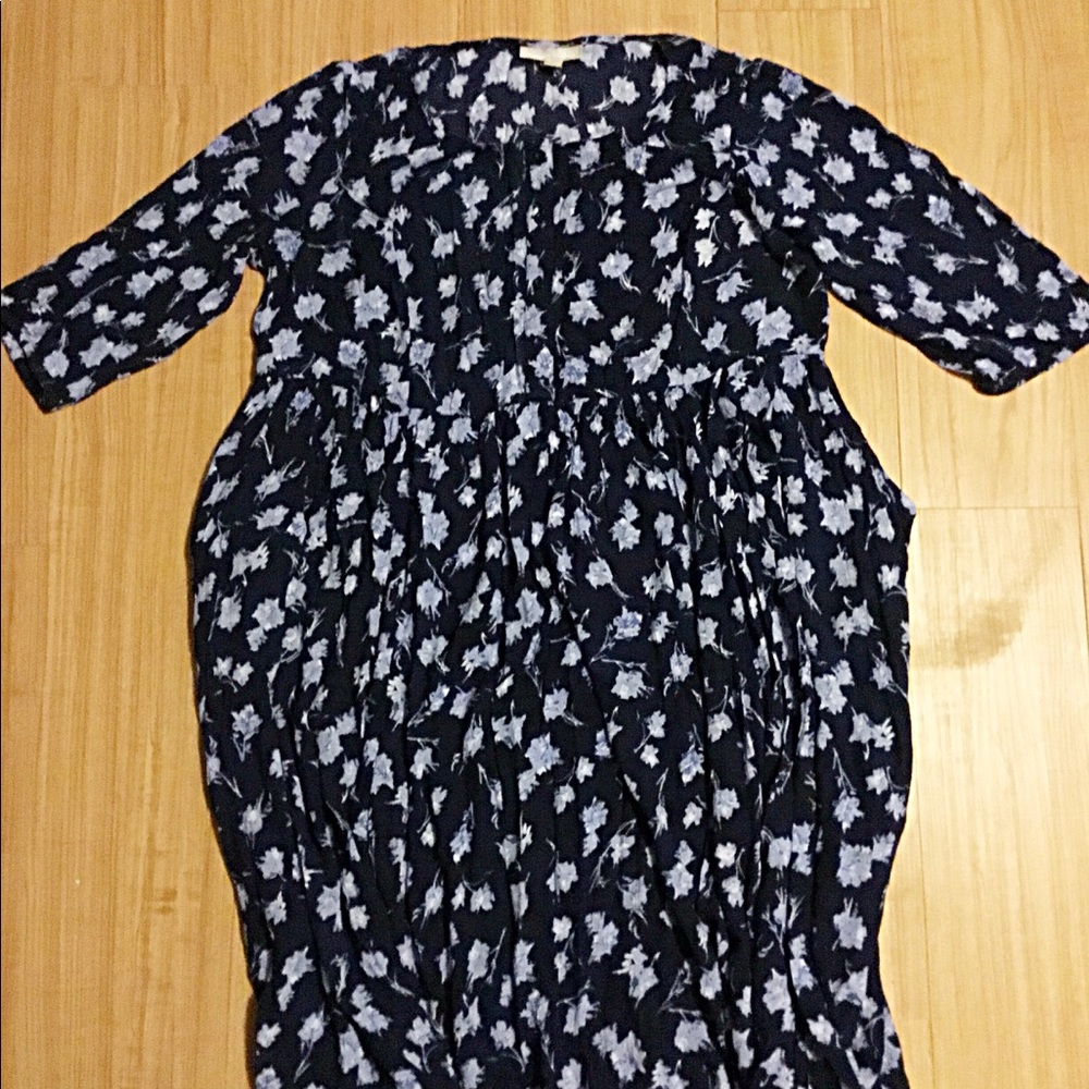 Woman Within Linen Dress